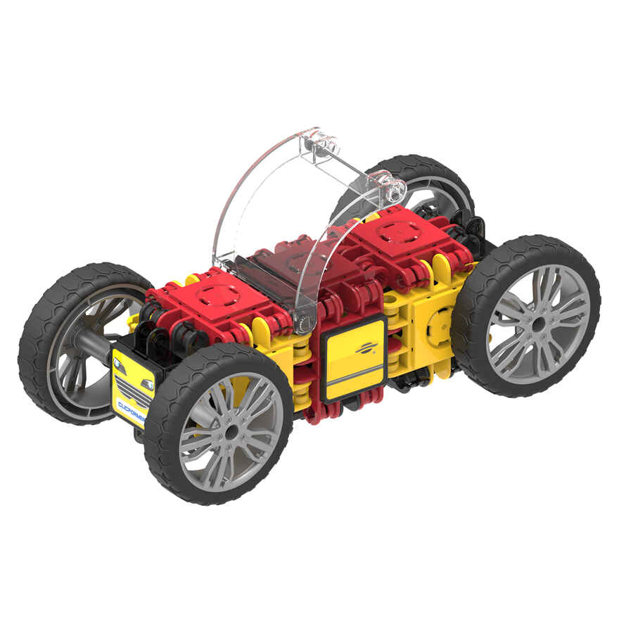 Развивающий конструктор CLICFORMERS Speed Wheel Set 34 детали, арт. 803001, производитель Clicformers (Кликформерс), ISBN 880-9-46553-289-5, № 7