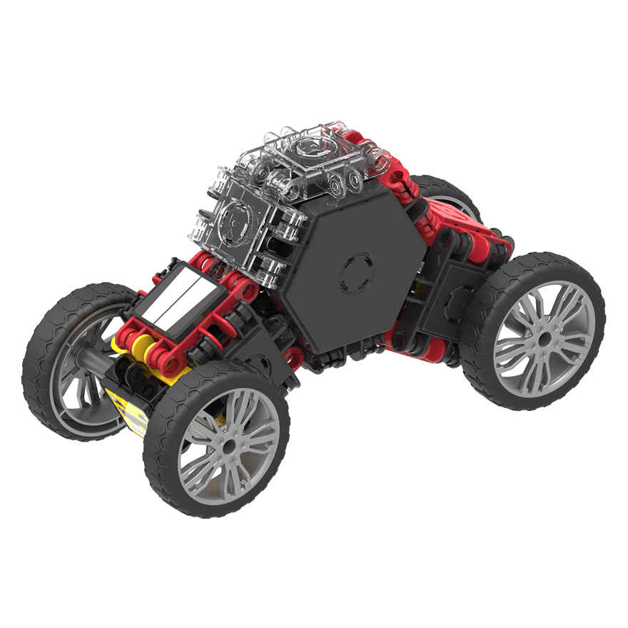 Развивающий конструктор CLICFORMERS Speed Wheel Set 34 детали, арт. 803001, производитель Clicformers (Кликформерс), ISBN 880-9-46553-289-5, № 11