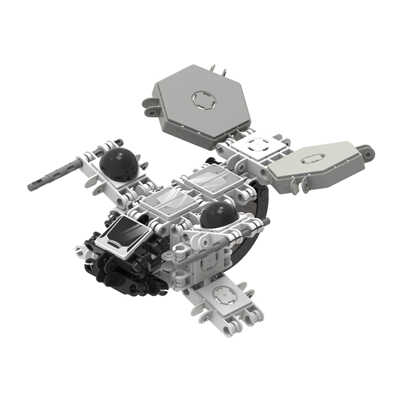 Развивающий конструктор CLICFORMERS Mini space Set, арт. 804003, производитель Clicformers (Кликформерс), ISBN 880-9-46553-417-2№ 4