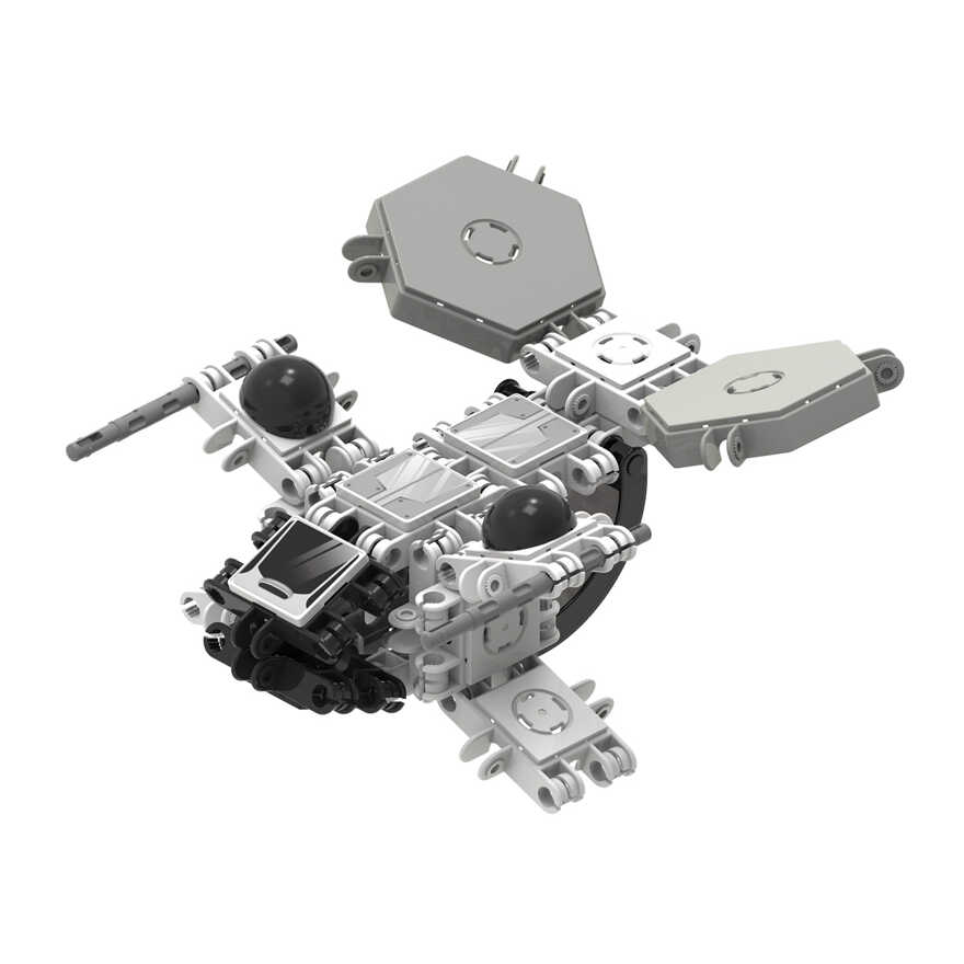 Развивающий конструктор CLICFORMERS Mini space Set, арт. 804003, производитель Clicformers (Кликформерс), ISBN 880-9-46553-417-2, № 4