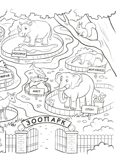 Пойдем в зоопарк: виммельбух-прогулка с мышонком Ерошкой., производитель Феникс ТД, ISBN 978-5-22245-205-9, № 4