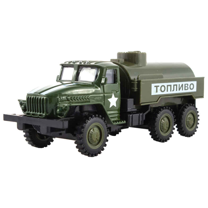Бензовоз военный, инерционный, арт. 1501190_2, производитель KiddieDrive, ISBN 460-7-80753-493-4, № 3