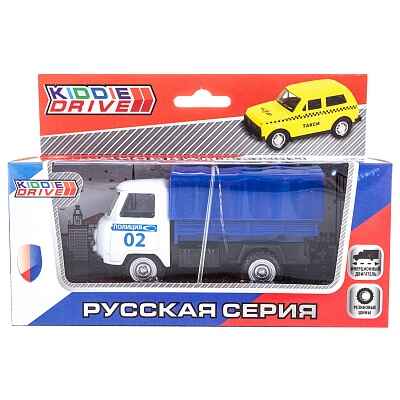 Автомобиль для перевозки личного состава полиции KiddieDrive, инерционный, арт. 1501223, производитель KiddieDrive, ISBN 460-7-80753-666-2№ 1