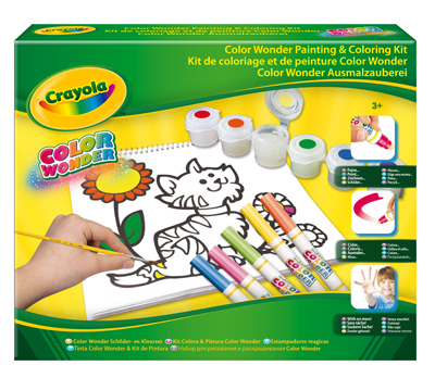 Набор для рисования и раскрашивания Color Wonder, производитель Crayola, ISBN 502-5-12312-610-4, № 1