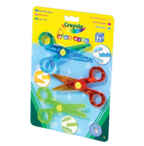 Набор разноцветных ножниц (3 шт.), производитель Crayola, ISBN 501-0-06503-014-5, № 1