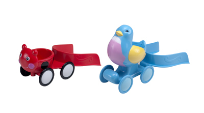 Повозки для малышей в асс-те (жук, птичка), производитель Tolo Toys, ISBN 87-7-79900-745-5, № 1