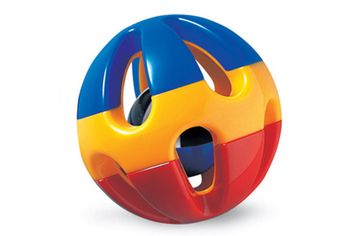 Погремушка &quot;Шар&quot;, производитель Tolo Toys, ISBN 001-9-28789-170-6, № 1