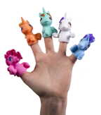 Детский пальчиковый кукольный театр Радужные единороги, арт. DE 1166, производитель Bradex (Брадекс), ISBN 729-3-72043-034-6, № 2