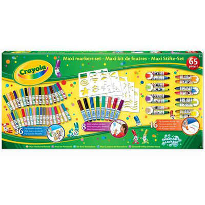Гигантский набор фломастеров, производитель Crayola, ISBN 7-1-66261-301-3№ 1