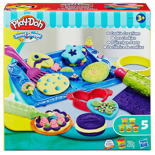 Игровой набор Play-Doh Магазинчик печенья, арт. B0307EU8/B0307121, производитель Hasbro (Хасбро), ISBN 501-0-99491-487-5, № 1
