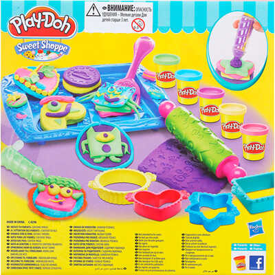 Игровой набор Play-Doh Магазинчик печенья, арт. B0307EU8/B0307121, производитель Hasbro (Хасбро), ISBN 501-0-99491-487-5№ 2