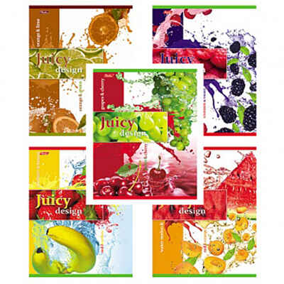 Тетрадь Juicy design А5 48 листов, клетка, арт. 48Т5В1/JuicyD, производитель Hatber (Хатбер), ISBN 460-6-78218-609-1№ 1