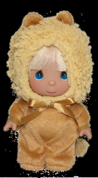 Кукла Precious Moments Львенок, 14 см, арт. 5359, производитель The Doll Maker, ISBN 73-2-53305-359-7, № 2