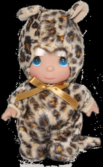 Кукла Precious Moments Леопардик, 14 см, арт. 5362, производитель The Doll Maker, ISBN 73-2-53305-362-7, № 2