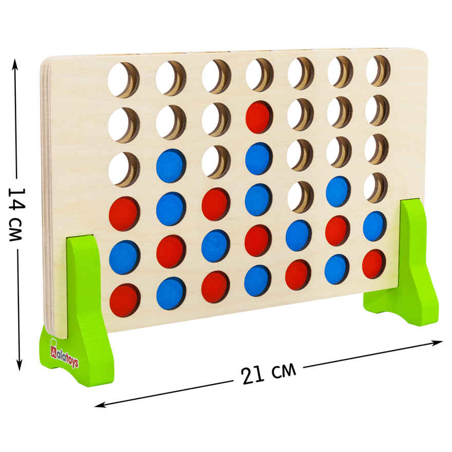 Настольная игра &quot;4 в ряд&quot;, арт. НИ01, производитель Алатойс, ISBN 466-0-18175-138-0, № 5