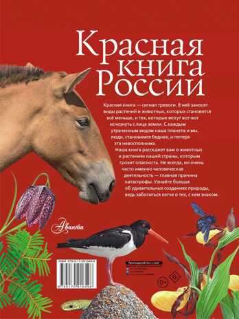 Красная книга России. Пескова И.М., Смирнова С.В., производитель АСТ , ISBN 978-5-17091-649-8№ 2