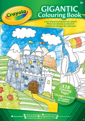 Большая раскраска, арт. 04-1407N, производитель Crayola, ISBN 007-1-66221-407-4№ 1