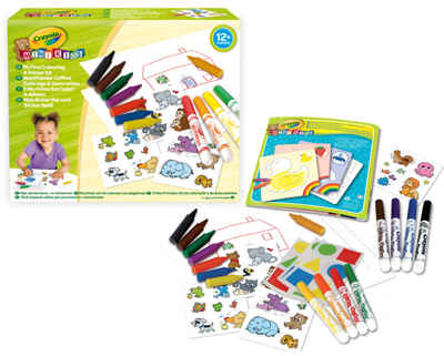 Мой первый набор для рисования с наклейками  1+, арт. 10570, производитель Crayola, ISBN 502-5-12310-570-3№ 3