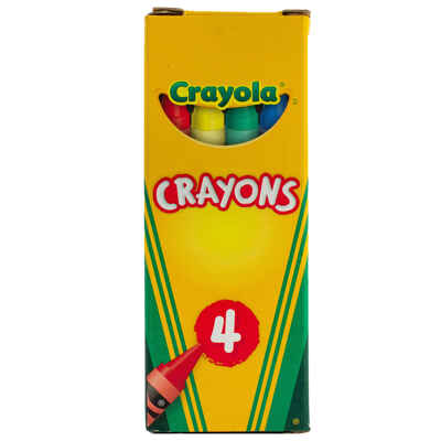 4 восковых мелка, арт. 52-1204, производитель Crayola, ISBN 501-0-06510-004-6№ 2