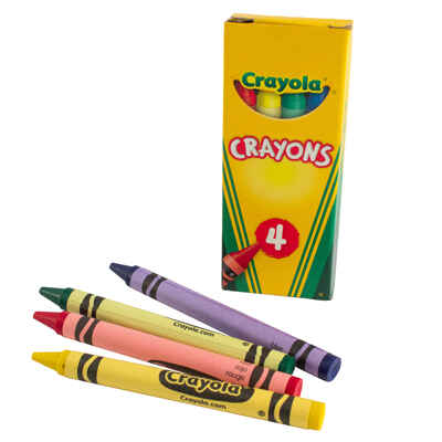 4 восковых мелка, арт. 52-1204, производитель Crayola, ISBN 501-0-06510-004-6№ 3