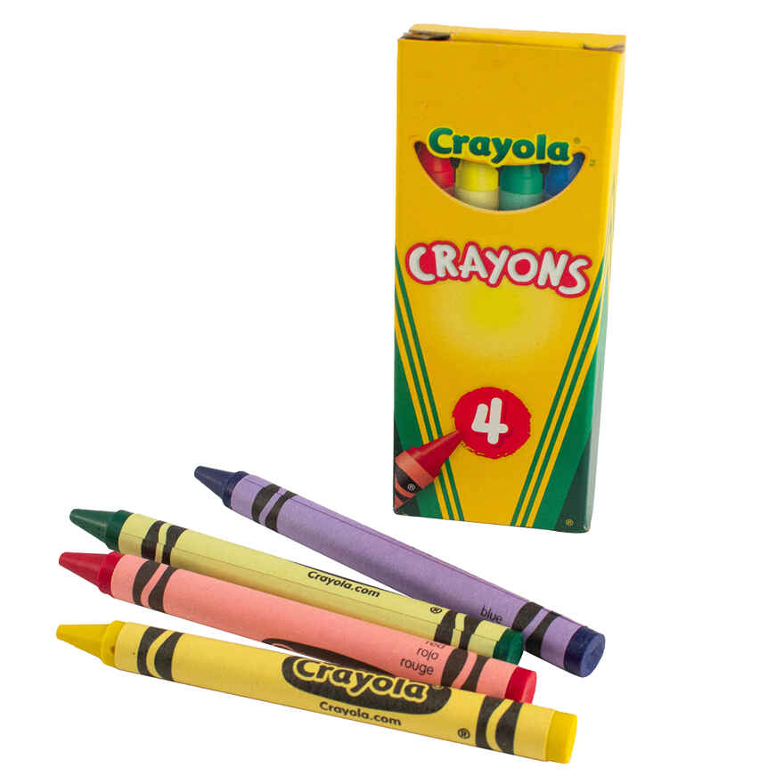 4 восковых мелка, арт. 52-1204, производитель Crayola, ISBN 501-0-06510-004-6, № 3