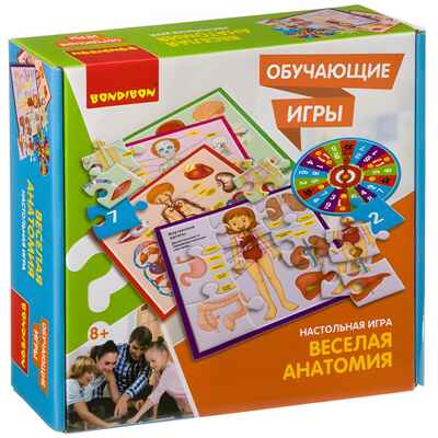 Обучающие игры Bondibon Настольная игра Веселая анатомия, арт. ВВ3792, производитель Bondibon (Бондибон), ISBN 489-5-13603-761-9№ 1