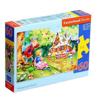 Пазл 60 эл. Пряничный домик, арт.  В-066216, производитель Castorland (Касторленд), ISBN 590-4-43806-621-6№ 1