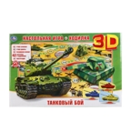 Танковый бой. Игра-ходилка 3D, производитель Умка, ISBN 469-0-59011-188-8, № 1