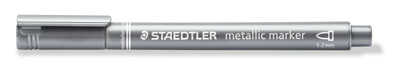 Маркер &quot;Металлик&quot; цв. серебряный, Staedtler, производитель Staedtler (Стайтлер), ISBN 400-7-81783-204-2№ 1