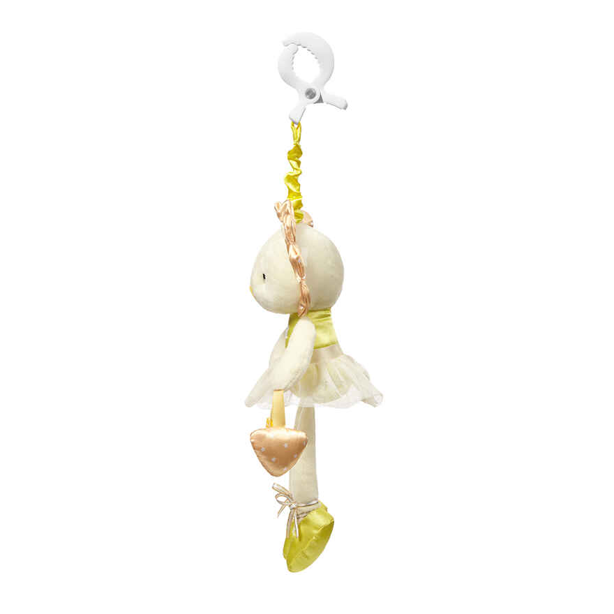 Игрушка-подвеска с прорезывателем и пищалкой львенок Ballerina funny Арт.1440, производитель Babyono, ISBN 590-1-43541-310-4, № 3