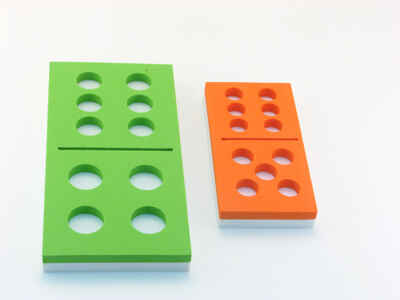 Игра Домино «малое», производитель Я РАСТУ ТОЙЗ, ISBN 808-0-02915-145-9№ 2