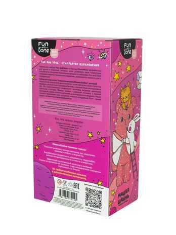 Алмазная мозаика Мишка Шайни Fun and Done розовый, арт. MM77014, производитель Fun and Done, ISBN 768-4-26977-014-5№ 3