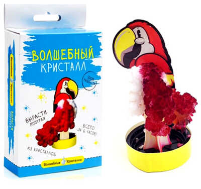 Волшебные кристаллы Попугай, арт. cd-112, производитель BUMBARAM (БУМБАРАМ), ISBN 462-7-07977-161-5№ 2