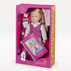 Og Dolls. Кукла делюкс Халли и печенье с предсказанием для умницы, 46 см, производитель OG Dolls, ISBN 062-2-43261-570- , № 2