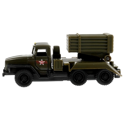 Урал с ракетами Армия России инерционный 12 см., арт. SB-15-35-M5(GR)-WB, производитель Симбат, ISBN 465-0-25050-795-6№ 6