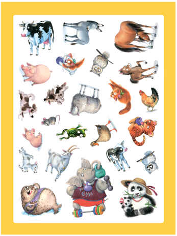 Стикерпаки. Коллекция наклеек. Набор №1  из 2 шт., производитель МОЗАИКА kids , ISBN 978-5-43153-668-7№ 6