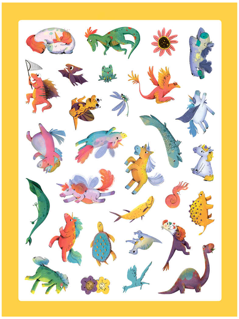 Стикерпаки. Коллекция наклеек. Набор №2  из 2 шт., производитель МОЗАИКА kids , ISBN 978-5-43153-669-4, № 11