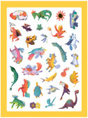 Стикерпаки. Коллекция наклеек. Набор №2  из 2 шт., производитель МОЗАИКА kids , ISBN 978-5-43153-669-4, № 11