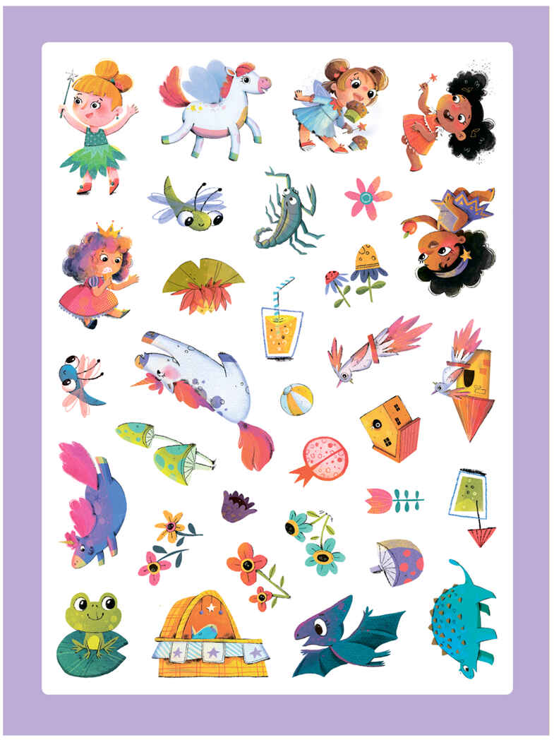 Стикерпаки. Коллекция наклеек. Набор №2  из 2 шт., производитель МОЗАИКА kids , ISBN 978-5-43153-669-4, № 10