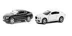 Автодрайв Машина 1:32 Bentley Continental GT V8 глянцевая черная, белая, арт. И-1228, производитель Рыжий кот, ISBN 466-5-29541-228-8, № 1