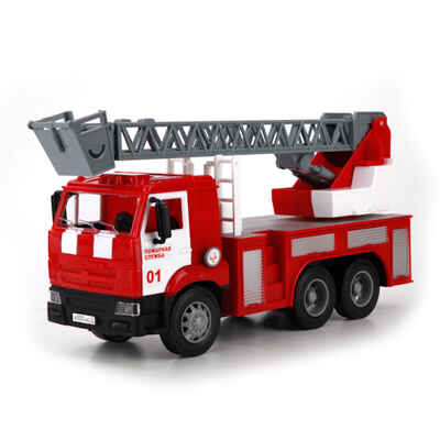 Камаз Пожарная инерционная, свет+звук. (Технопарк), арт. WY296K, производитель Симбат, ISBN 469-0-59008-895-1№ 1