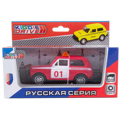 Внедорожник пожарный KiddieDrive, 11см, арт. 1501252, производитель KiddieDrive, ISBN 460-7-80753-662-4№ 5