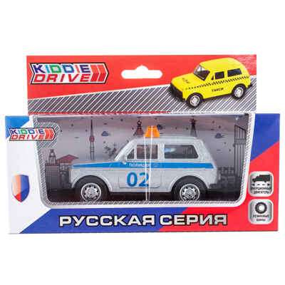Внедорожник МВД KiddieDrive, 11см, арт. 1501253, производитель KiddieDrive, ISBN 460-7-80753-663-1№ 1