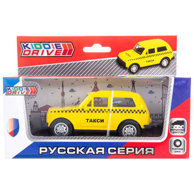 Внедорожник такси KiddieDrive, 11см, арт. 1501255, производитель KiddieDrive, ISBN 460-7-80753-665-5№ 2