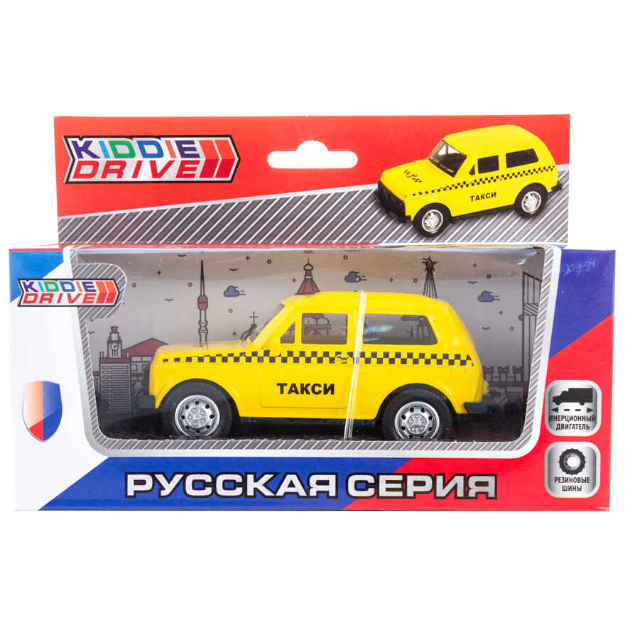 Внедорожник такси KiddieDrive, 11см, арт. 1501255, производитель KiddieDrive, ISBN 460-7-80753-665-5, № 2