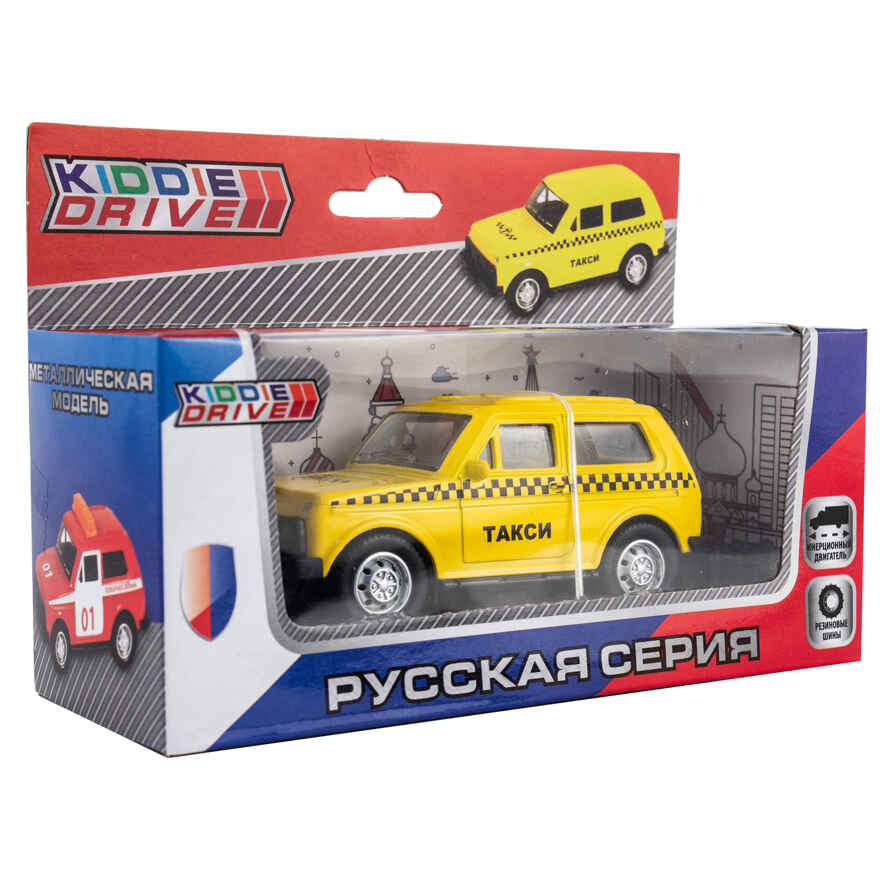Внедорожник такси KiddieDrive, 11см, арт. 1501255, производитель KiddieDrive, ISBN 460-7-80753-665-5, № 3