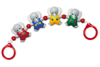 Погремушка на кроватку &quot;Слоники&quot;, производитель Tolo Toys, ISBN 001-9-28787-240-8, № 1
