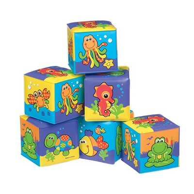 Игрушка для игр в ванной Playgro &quot;Кубики&quot;, арт.0181170, производитель Playgro, ISBN 932-1-10481-170-7№ 1
