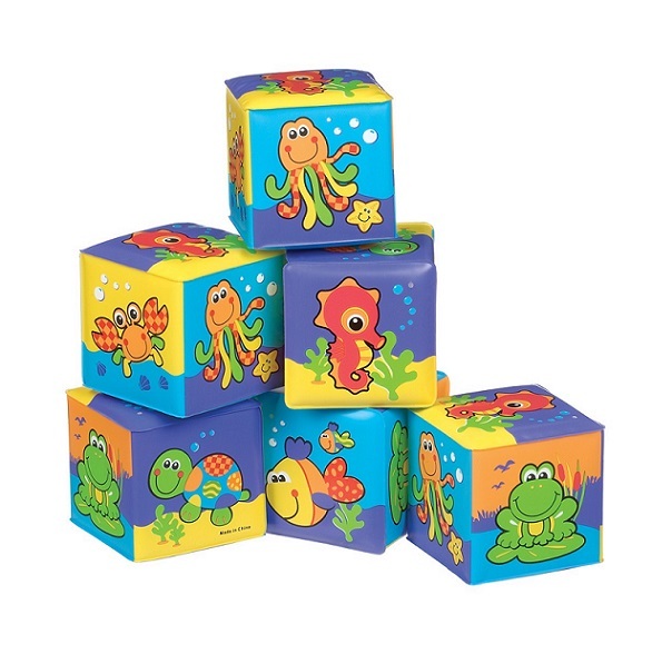 Игрушка для игр в ванной Playgro &quot;Кубики&quot;, арт.0181170, производитель Playgro, ISBN 932-1-10481-170-7, № 1