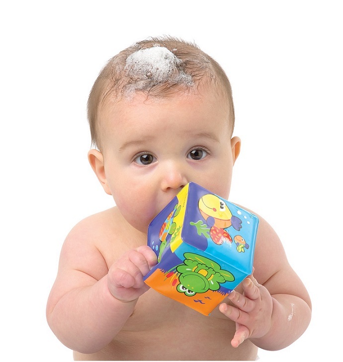 Игрушка для игр в ванной Playgro &quot;Кубики&quot;, арт.0181170, производитель Playgro, ISBN 932-1-10481-170-7, № 2